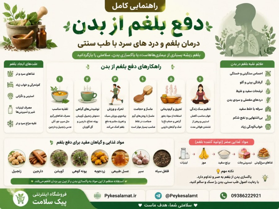 راههای درمان بلغم و بیماری های سرد - پیک سلامت