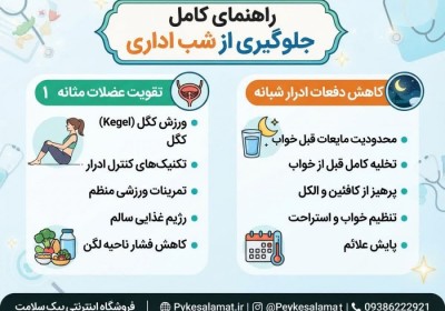 درمان شب ادراری کودکان و بزرگسالان با طب سنتی | پکیج تخصصی کنترل مثانه پیک سلامت
