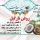 روغن نارگیل - تغذیه‌کننده مو و پوست، ضد پیری و شوره